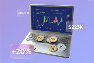 Visualisasi sistem teknologi perdagangan AI otomatis di Zyphera Invest